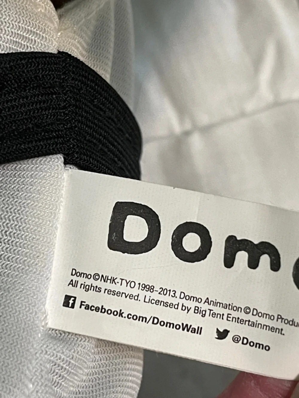 DOMO-KUN NHK Anime Character 10” VINTAGE Plush Brown with karate suit - Picture 7 of 7